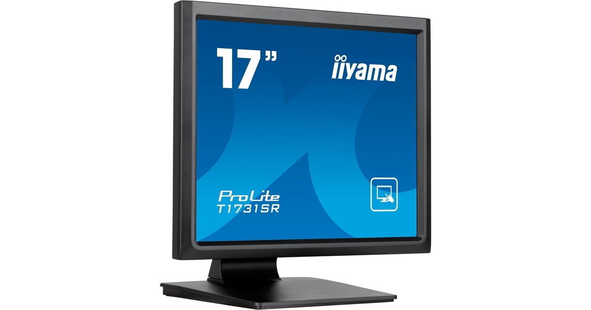 iiyama ProLite T1731SR-B1S, LED-Monitor(43 cm (17 Zoll), schwarz (matt), WXGA, TN, Touchscreen) iiyama ProLite T1731SR-B1S, LED-Monitor(43 cm (17 Zoll), schwarz (matt), WXGA, TN, Touchscreen)