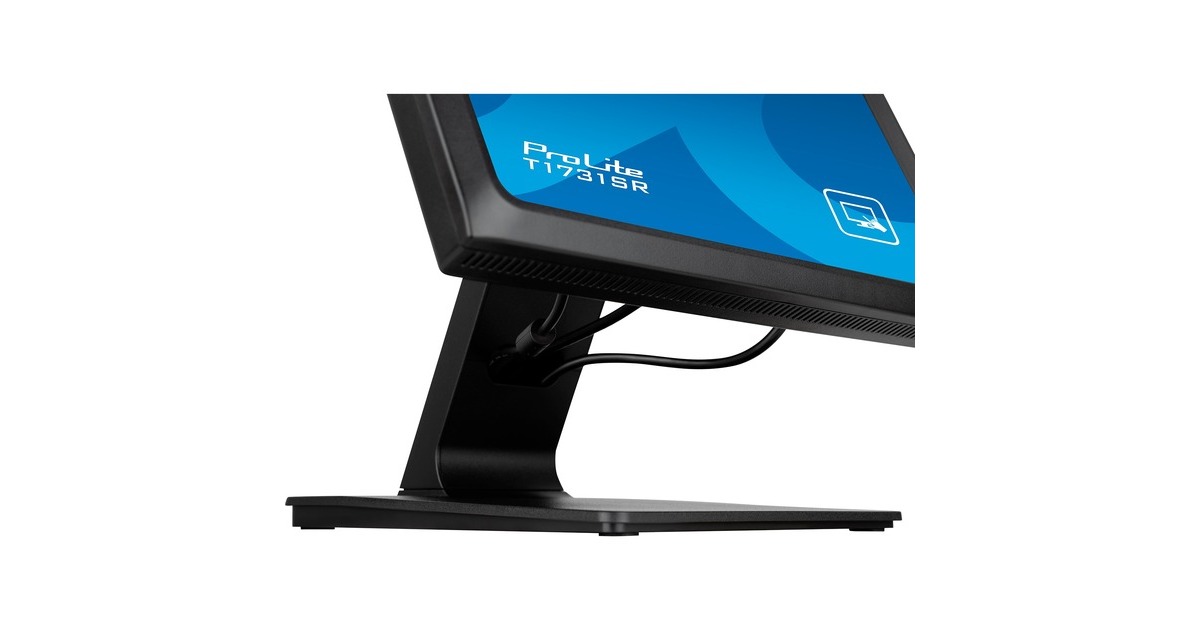 iiyama ProLite T1731SR-B1S, LED-Monitor(43 cm (17 Zoll), schwarz (matt), WXGA, TN, Touchscreen)