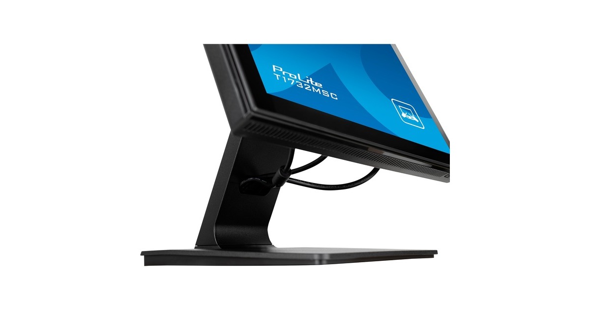 iiyama ProLite T1732MSC-B1S, LED-Monitor(43 cm (17 Zoll), schwarz, SXGA, TN, HDMI, DisplayPort, VGA, USB, Touchscreen)