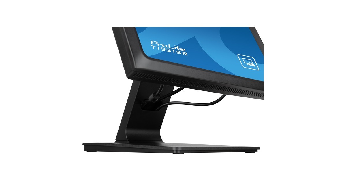 iiyama ProLite T1931SR-B1S, LED-Monitor(48 cm (19 Zoll), schwarz, SXGA, IPS, Touchscreen)