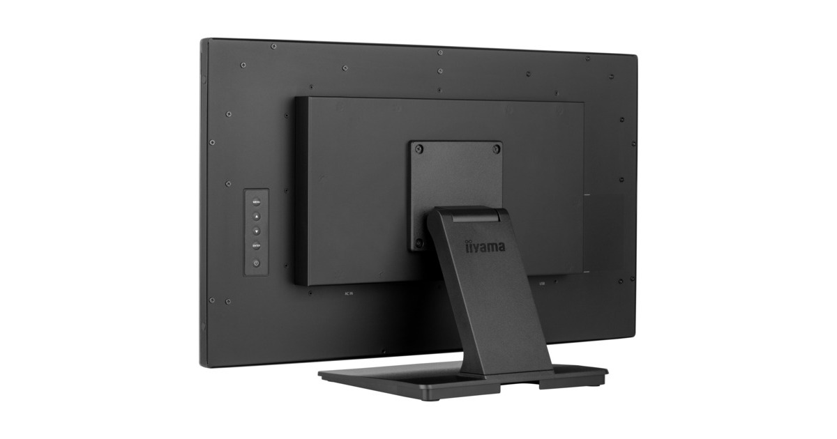 iiyama ProLite T2438MSC-B1, LED-Monitor(60.5 cm (23.8 Zoll), schwarz (matt), FullHD, IPS, Touchscreen)