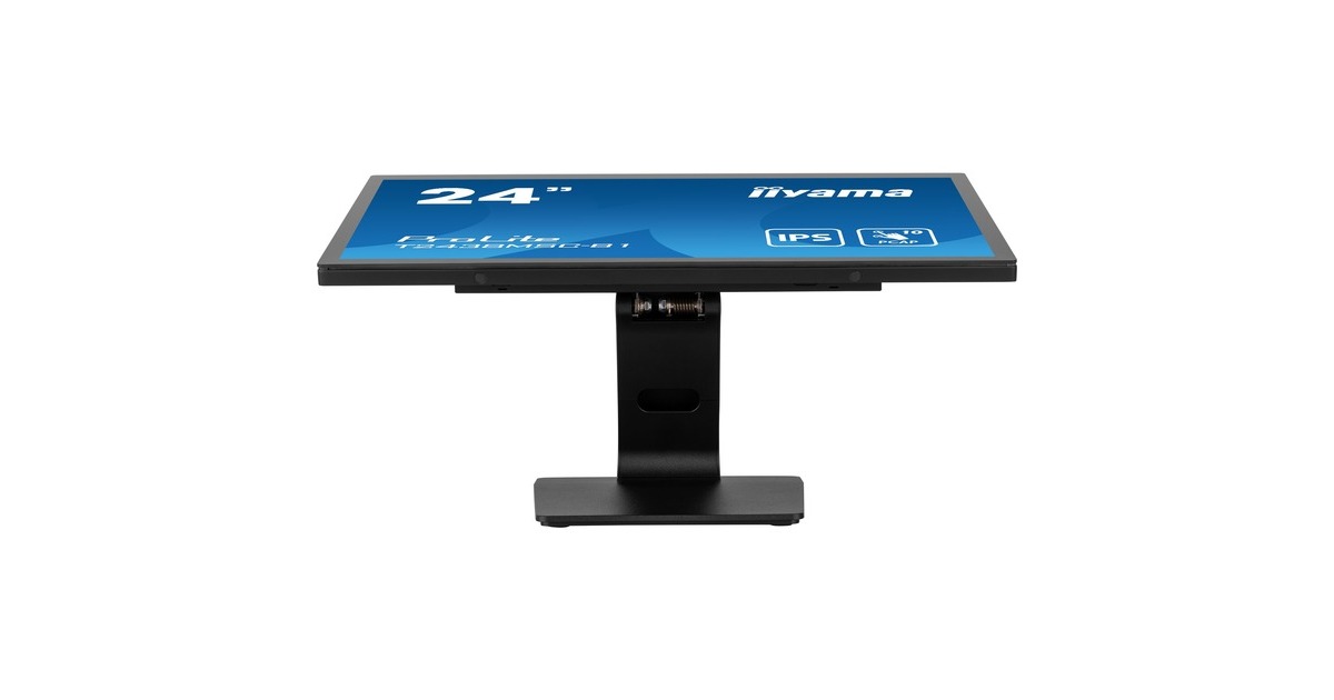 iiyama ProLite T2438MSC-B1, LED-Monitor(60.5 cm (23.8 Zoll), schwarz (matt), FullHD, IPS, Touchscreen)