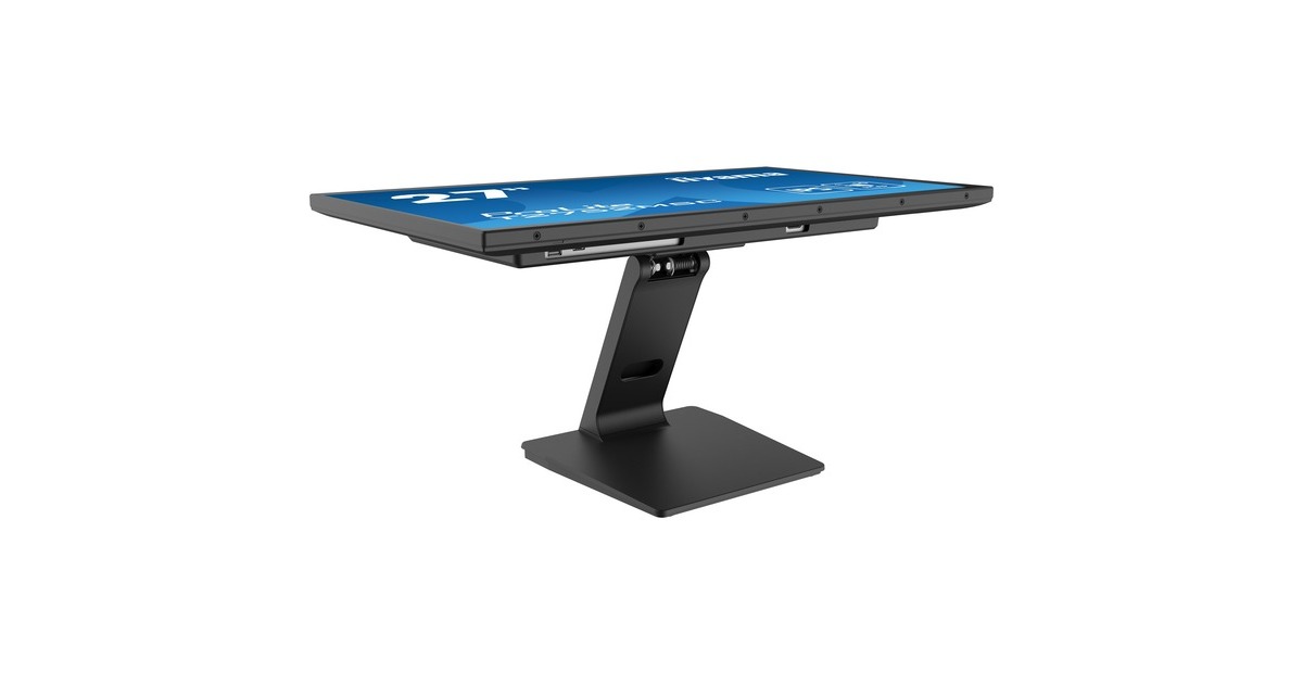 iiyama ProLite T2752MSC-B1, LED-Monitor(68.6 cm (27 Zoll), schwarz (matt), Full HD, IPS, Touchscreen, HDMI, DisplayPort, USB )