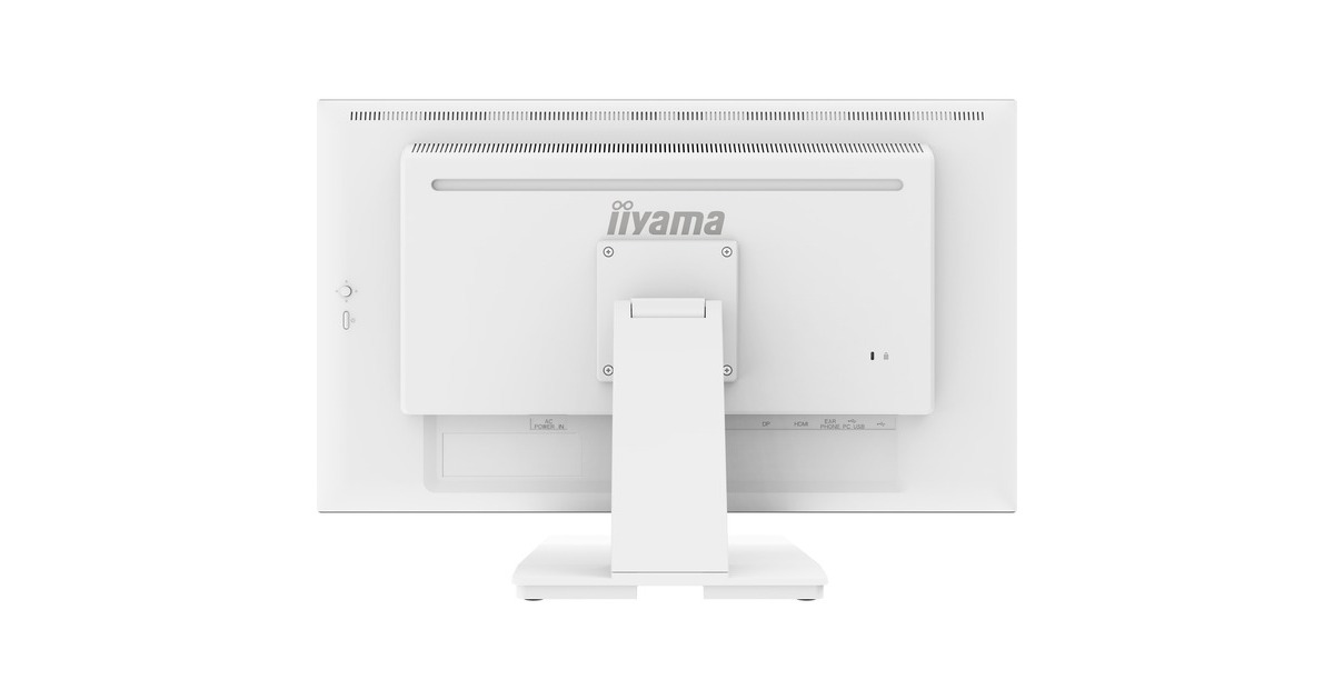 iiyama ProLite T2752MSC-W1, LED-Monitor(68.6 cm (27 Zoll), weiß (matt), Full HD, IPS, Touchscreen, HDMI, DisplayPort, USB )