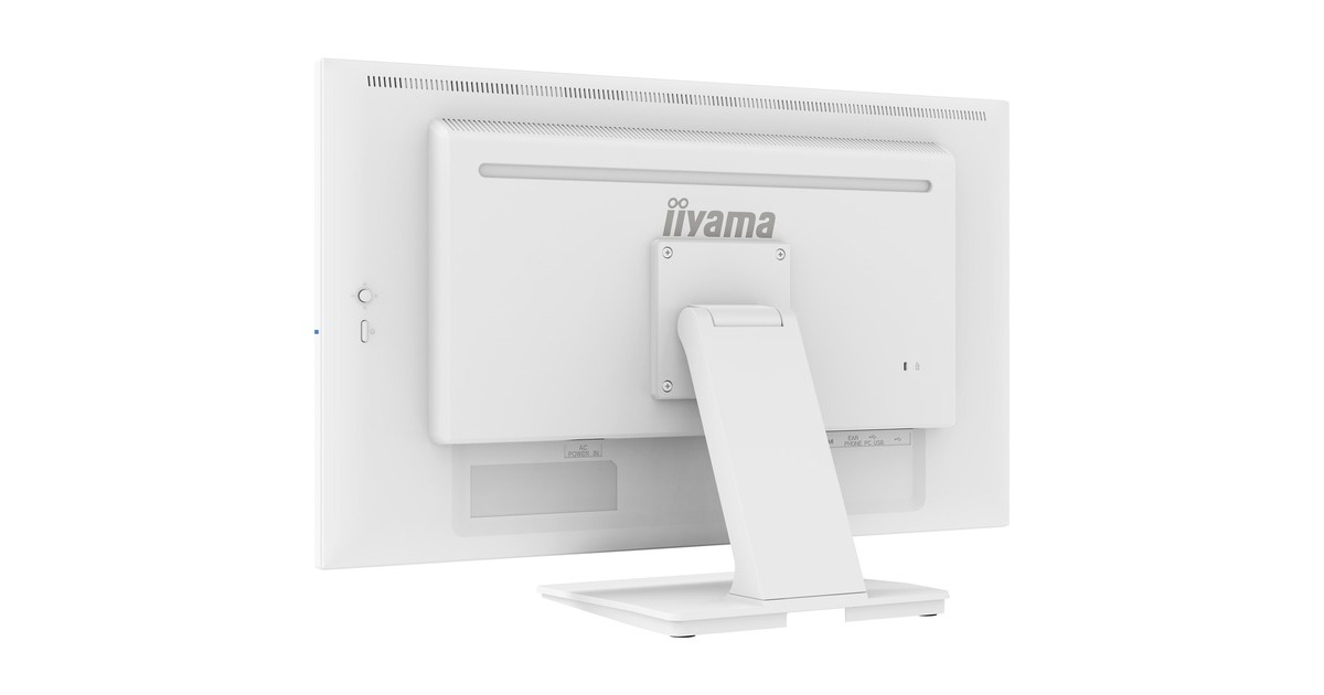 iiyama ProLite T2752MSC-W1, LED-Monitor(68.6 cm (27 Zoll), weiß (matt), Full HD, IPS, Touchscreen, HDMI, DisplayPort, USB )