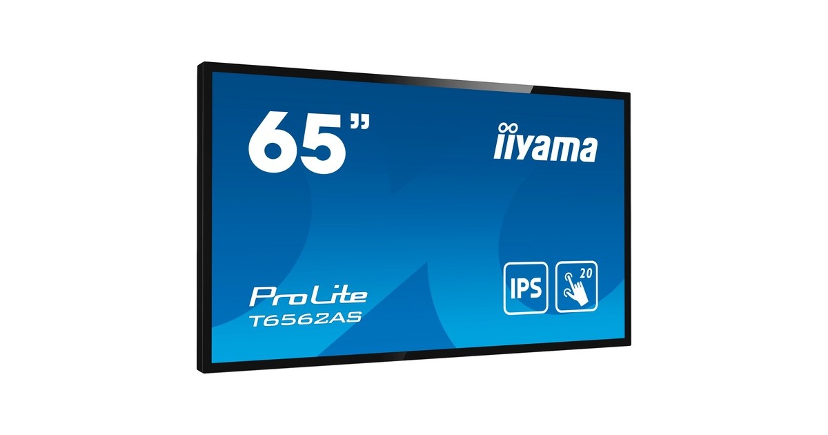 iiyama ProLite T6562AS-B1, Public Display(schwarz, UltraHD/4K, IPS, Android) iiyama ProLite T6562AS-B1, Public Display(schwarz, UltraHD/4K, IPS, Android)