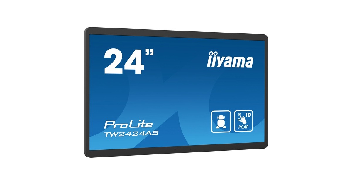 iiyama ProLite TW2424AS-B1, LED-Monitor(schwarz, FullHD, Touchscreen, Android)