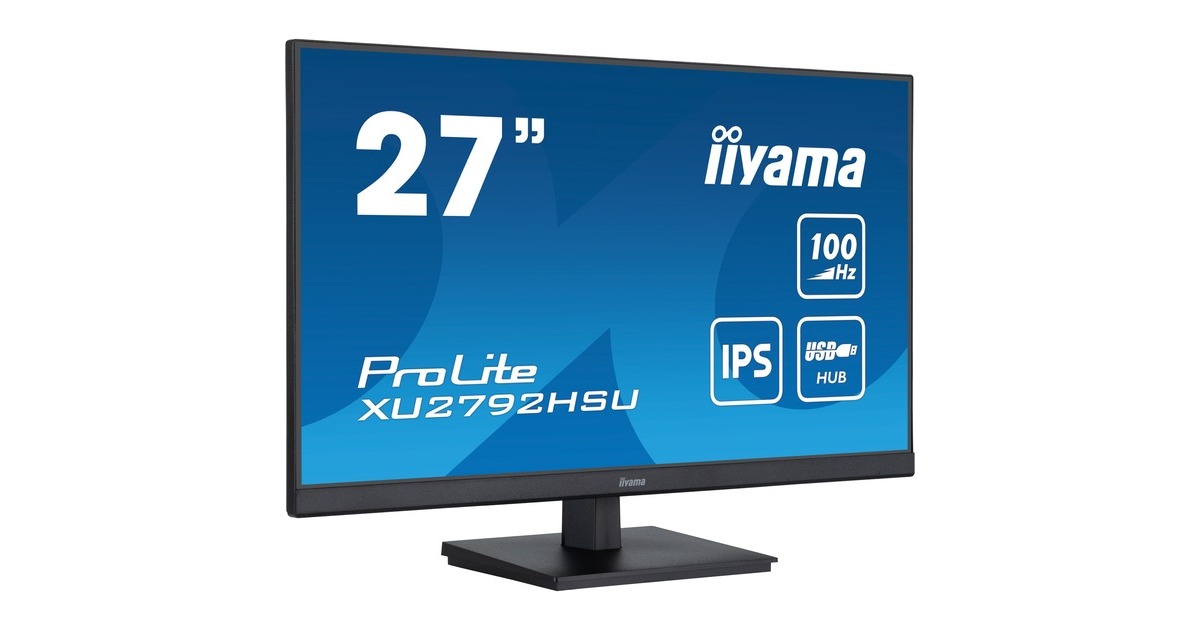 iiyama ProLite XU2792HSU-B6, LED-Monitor(69 cm (27 Zoll), schwarz (matt), FullHD, IPS, AMD Free-Sync, 100Hz Panel) iiyama ProLite XU2792HSU-B6, LED-Monitor(69 cm (27 Zoll), schwarz (matt), FullHD, IPS, AMD Free-Sync, 100Hz Panel)