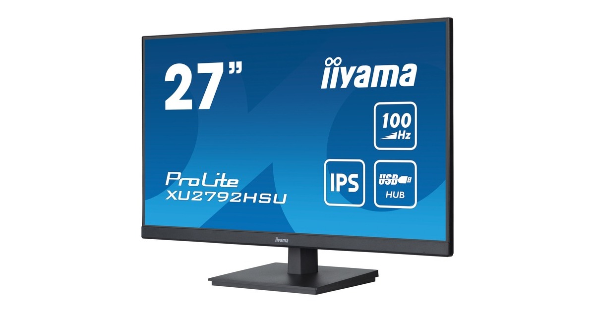 iiyama ProLite XU2792HSU-B6, LED-Monitor(69 cm (27 Zoll), schwarz (matt), FullHD, IPS, AMD Free-Sync, 100Hz Panel)