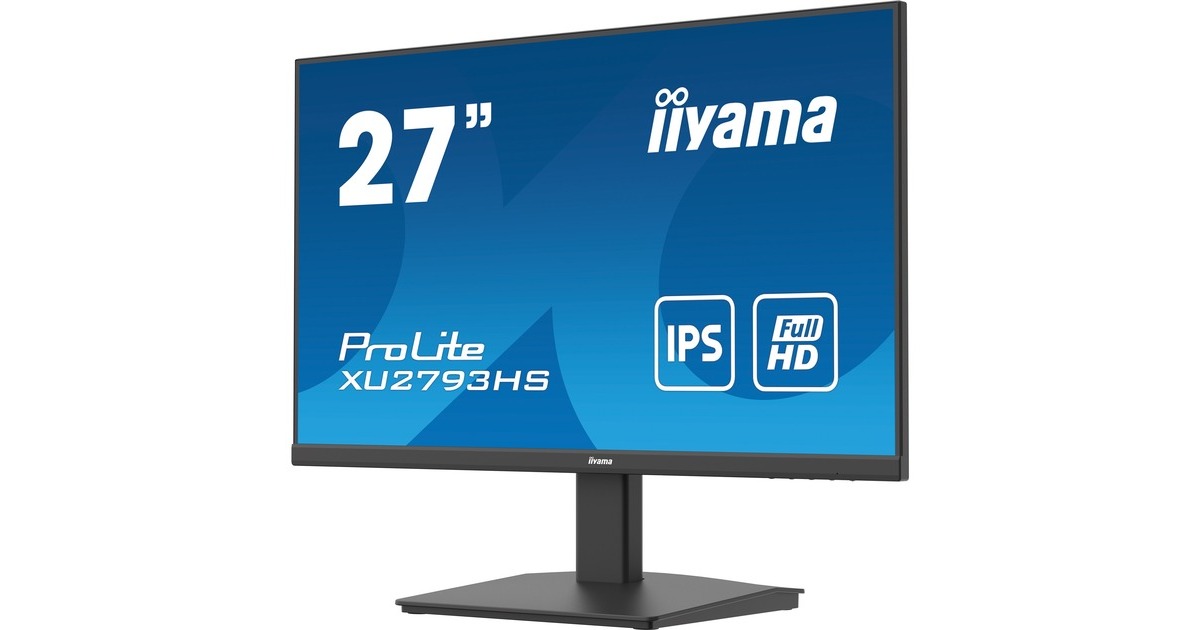 iiyama ProLite XU2793HS-B6, LED-Monitor(69 cm (27 Zoll), schwarz (matt), FullHD, IPS, AMD Free-Sync, 100Hz Panel)