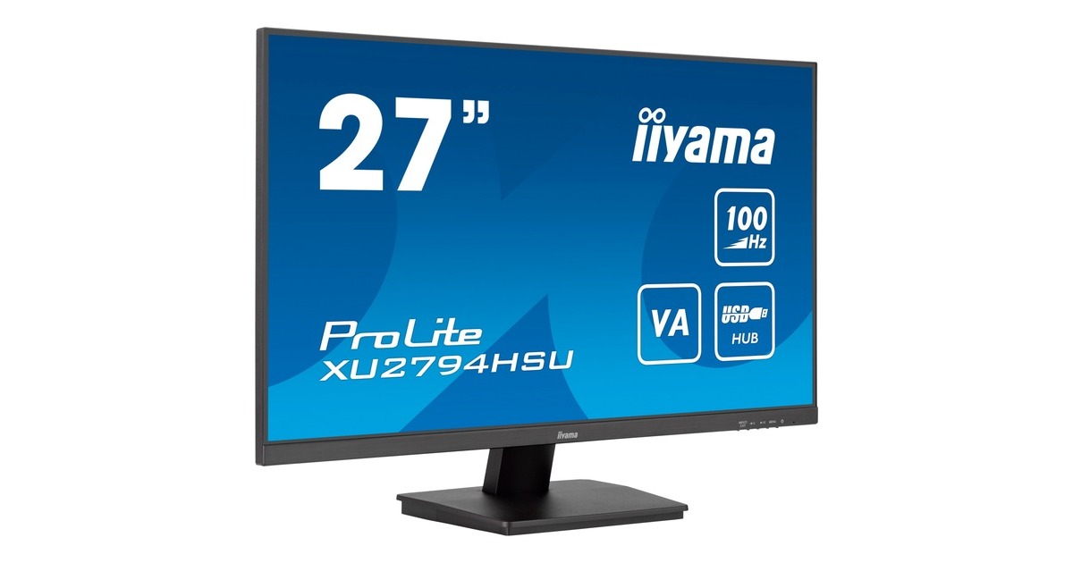 iiyama ProLite XU2794HSU-B6, LED-Monitor(69 cm (27 Zoll), schwarz (matt), FullHD, AMD Free-Sync, VA, 100Hz Panel) iiyama ProLite XU2794HSU-B6, LED-Monitor(69 cm (27 Zoll), schwarz (matt), FullHD, AMD Free-Sync, VA, 100Hz Panel)