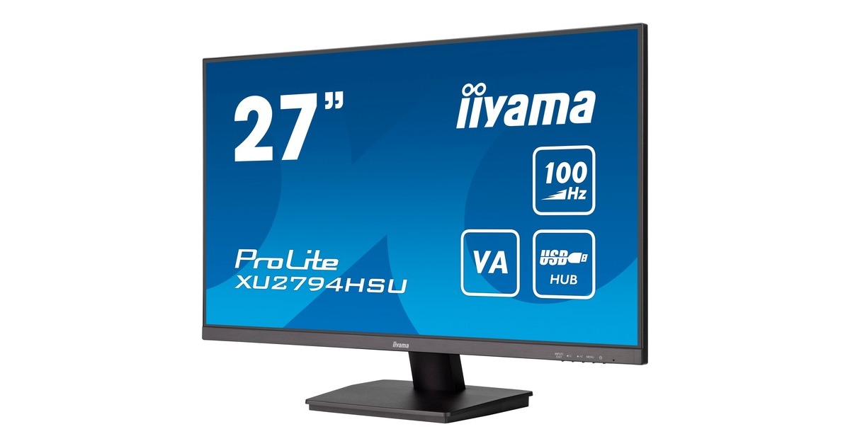 iiyama ProLite XU2794HSU-B6, LED-Monitor(69 cm (27 Zoll), schwarz (matt), FullHD, AMD Free-Sync, VA, 100Hz Panel)