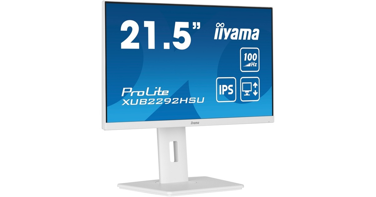 iiyama ProLite XUB2292HSU-W6, LED-Monitor(55 cm (22 Zoll), weiß (matt), FullHD, IPS, AMD Free-Sync, 100Hz Panel) iiyama ProLite XUB2292HSU-W6, LED-Monitor(55 cm (22 Zoll), weiß (matt), FullHD, IPS, AMD Free-Sync, 100Hz Panel)