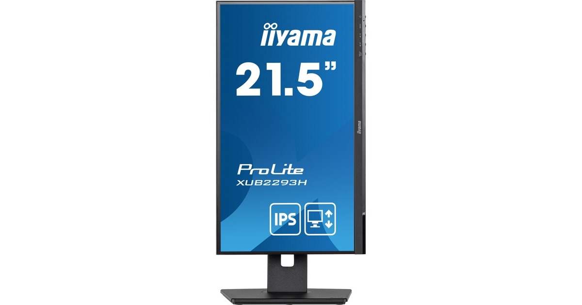 iiyama ProLite XUB2293HS-B5, LED-Monitor(55 cm (21 Zoll), schwarz, FullHD, IPS, 75 Hz)