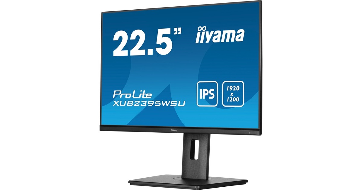 iiyama ProLite XUB2395WSU-B5, LED-Monitor(57 cm (23 Zoll), schwarz (matt), WUXGA, IPS, AMD FreeSync)
