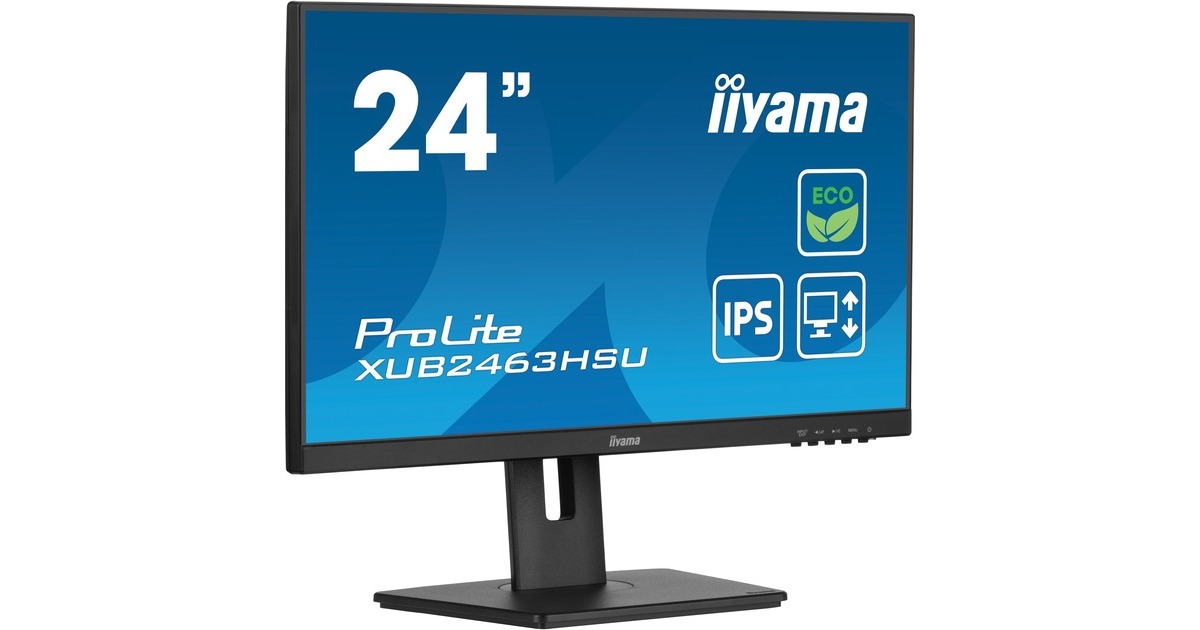 iiyama ProLite XUB2463HSU-B1, LED-Monitor(61 cm (24 Zoll), schwarz (matt), FullHD, IPS, AMD Free-Sync, 100Hz Panel) iiyama ProLite XUB2463HSU-B1, LED-Monitor(61 cm (24 Zoll), schwarz (matt), FullHD, IPS, AMD Free-Sync, 100Hz Panel)