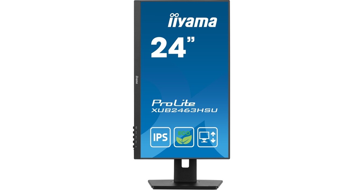 iiyama ProLite XUB2463HSU-B1, LED-Monitor(61 cm (24 Zoll), schwarz (matt), FullHD, IPS, AMD Free-Sync, 100Hz Panel)