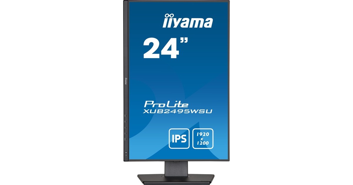 iiyama ProLite XUB2495WSU-B5, LED-Monitor(61 cm (24 Zoll), schwarz (matt), WUXGA, IPS, HDMI)