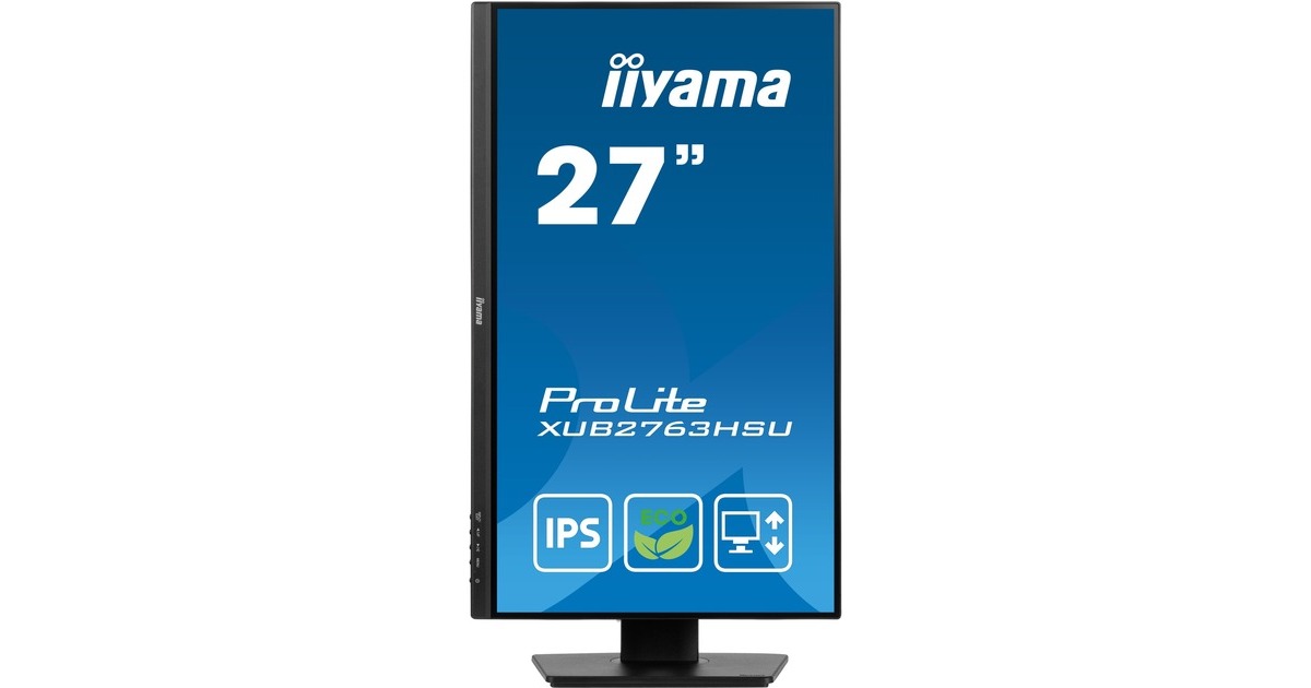 iiyama ProLite XUB2763HSU-B1, LED-Monitor(69 cm (27 Zoll), schwarz (matt), FullHD, IPS, AMD Free-Sync, 100Hz Panel)