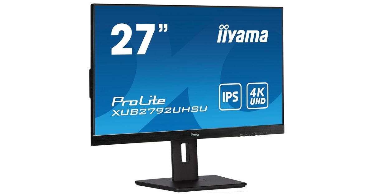 iiyama ProLite XUB2792UHSU-B5, LED-Monitor(69 cm (27 Zoll), schwarz, FullHD, IPS, 75 Hz, HDMI)