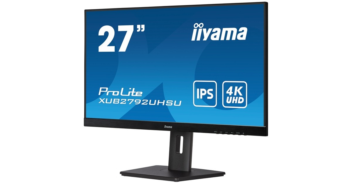 iiyama ProLite XUB2792UHSU-B5, LED-Monitor(69 cm (27 Zoll), schwarz, FullHD, IPS, 75 Hz, HDMI)