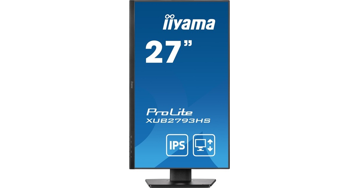 iiyama ProLite XUB2793HS-B6, LED-Monitor(69 cm (27 Zoll), schwarz (matt), FullHD, IPS, AMD Free-Sync, 100Hz Panel)