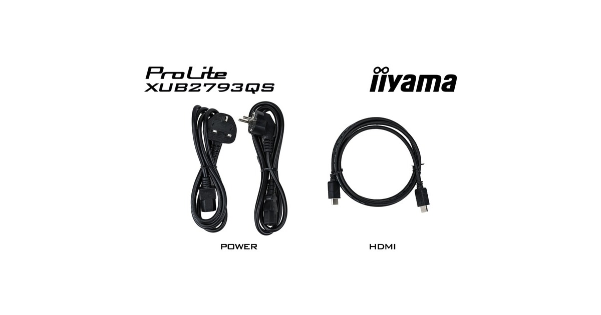 iiyama ProLite XUB2793QS-B1, LED-Monitor(68.5 cm (27 Zoll), schwarz, QHD, AMD Free-Sync, IPS)