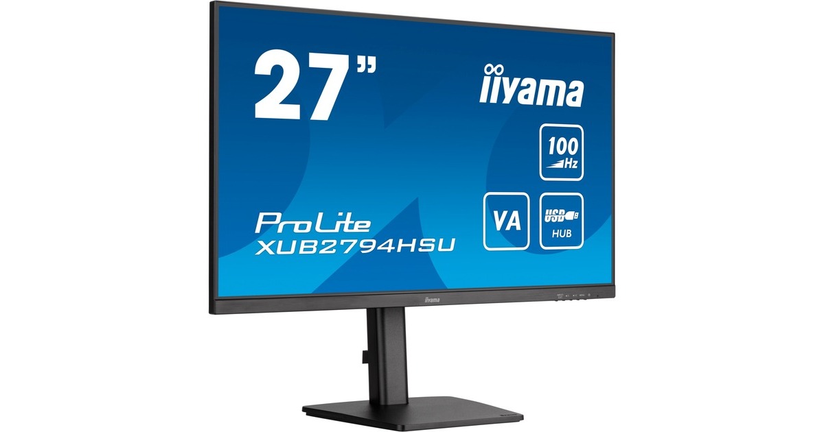 iiyama ProLite XUB2794HSU-B6, LED-Monitor(69 cm (27 Zoll), schwarz (matt), FullHD, AMD Free-Sync, VA, 100Hz Panel)