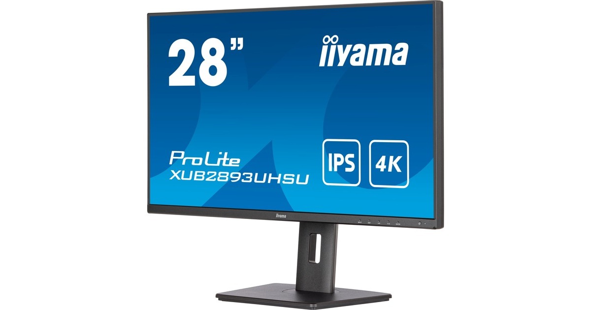 iiyama ProLite XUB2893UHSU-B5, LED-Monitor(71 cm (28 Zoll), schwarz, FullHD, IPS, 75 Hz, HDMI)