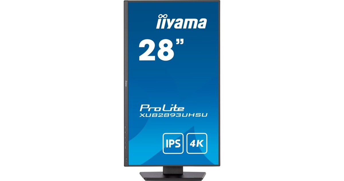 iiyama ProLite XUB2893UHSU-B5, LED-Monitor(71 cm (28 Zoll), schwarz, FullHD, IPS, 75 Hz, HDMI)
