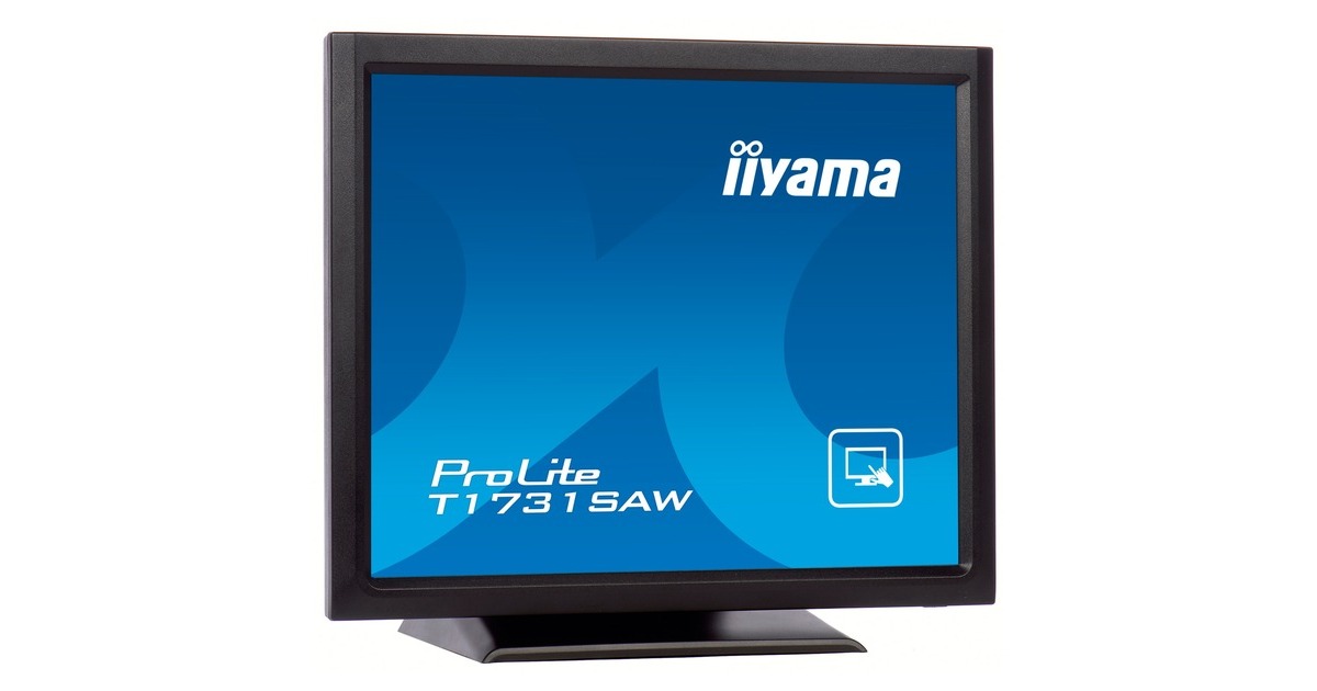 iiyama T1731SAW-B5, LED-Monitor(43 cm (17 Zoll), schwarz, SXGA, TN, IP54, HDMI, DisplayPort)