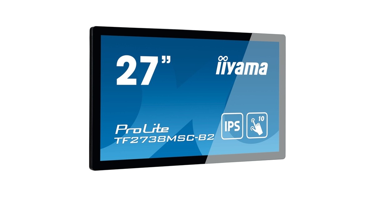iiyama TF2738MSC-B2, LED-Monitor(68.6 cm (27 Zoll), schwarz, FullHD, IPS, Touchscreen, HDMI) iiyama TF2738MSC-B2, LED-Monitor(68.6 cm (27 Zoll), schwarz, FullHD, IPS, Touchscreen, HDMI)