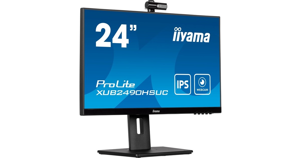 iiyama XUB2490HSUC-B5, LED-Monitor(60.4 cm (23.8 Zoll), schwarz, FullHD, Webcam, IPS, 60 Hz) iiyama XUB2490HSUC-B5, LED-Monitor(60.4 cm (23.8 Zoll), schwarz, FullHD, Webcam, IPS, 60 Hz)