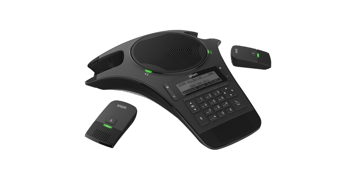 snom C520-WiMi, Konferenztelefon(schwarz)