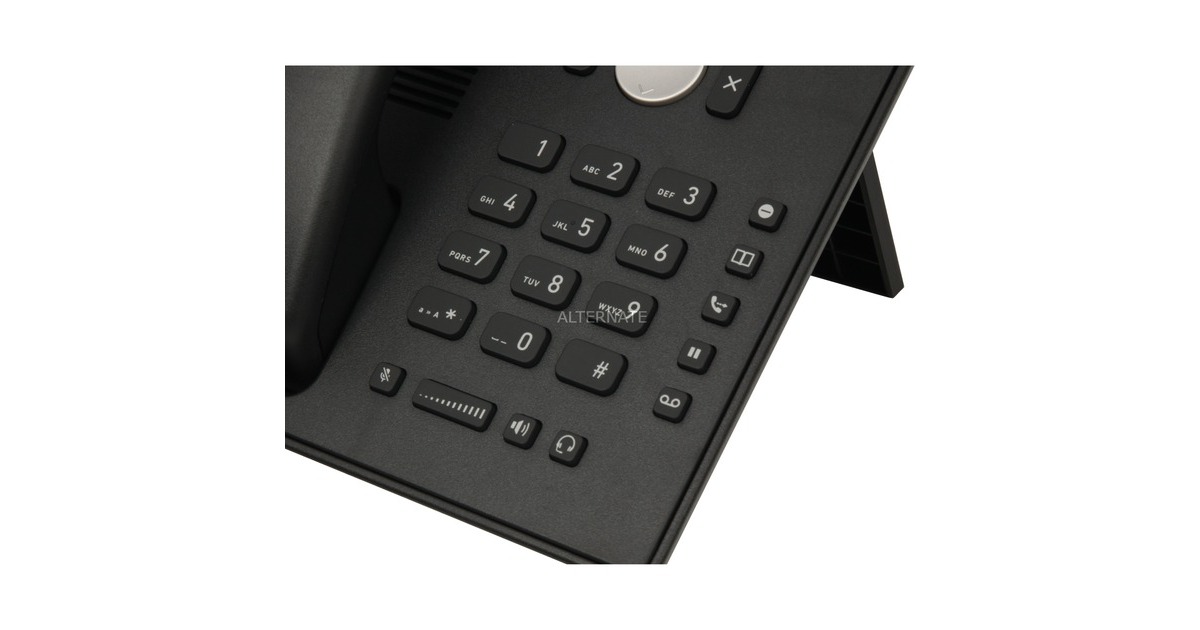 snom D120, VoIP-Telefon(schwarz, PoE, Outlet) snom D120, VoIP-Telefon(schwarz, PoE, Outlet)