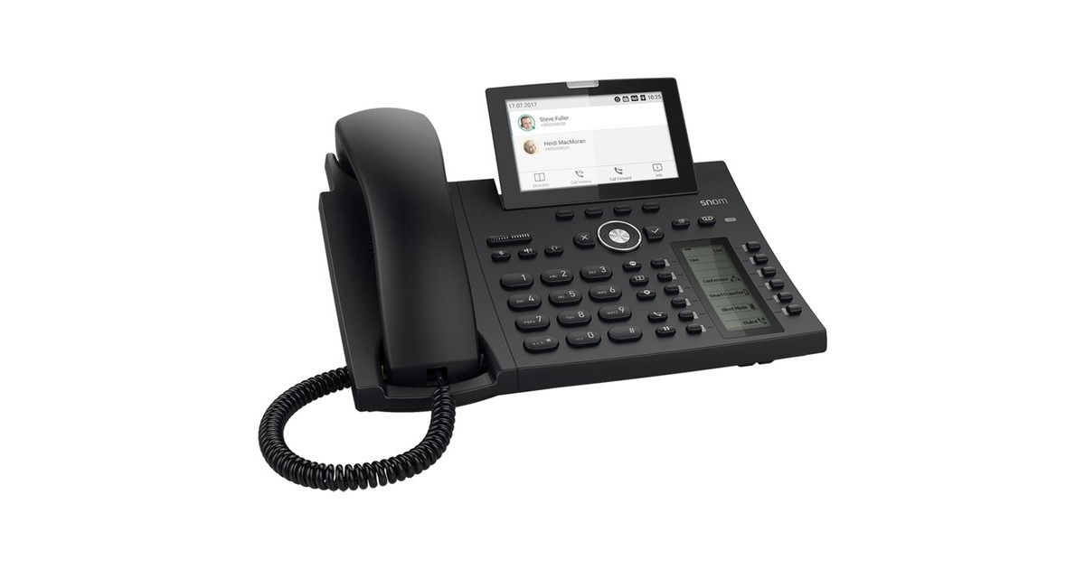 snom D385N, VoIP-Telefon(schwarz)