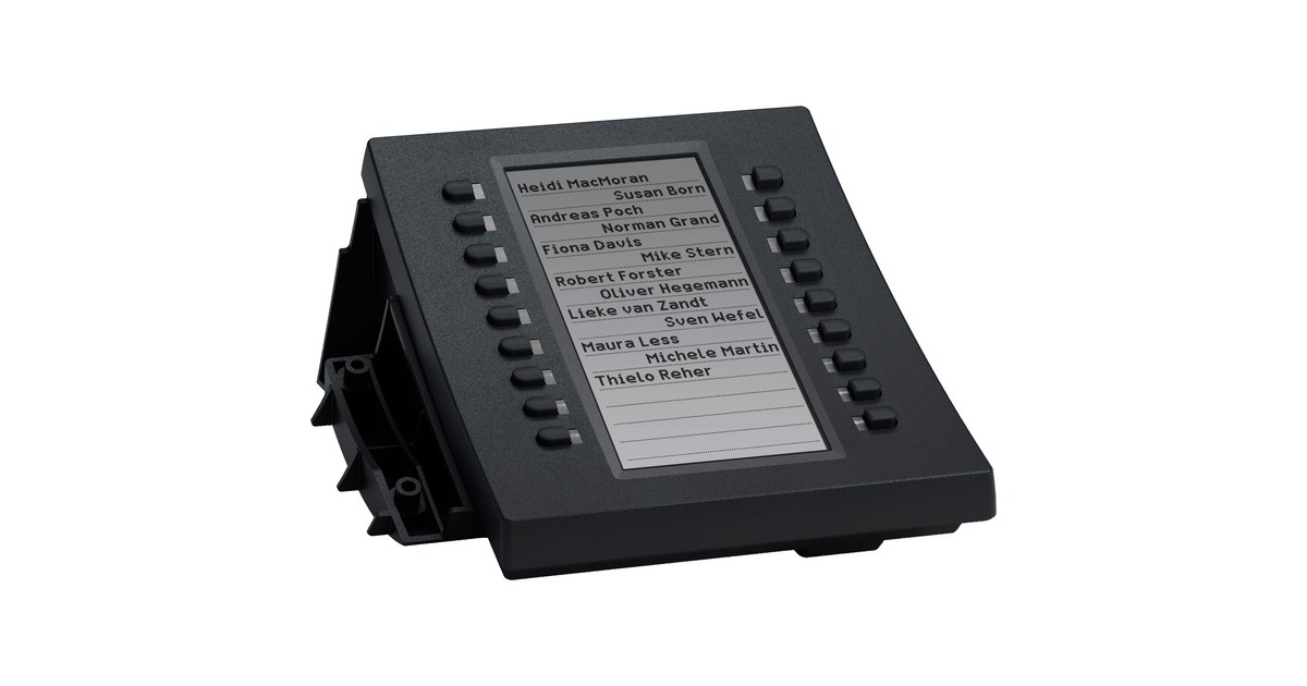 snom D3 Erweiterungsmodul(schwarz, für snom D3xx-Telefone)