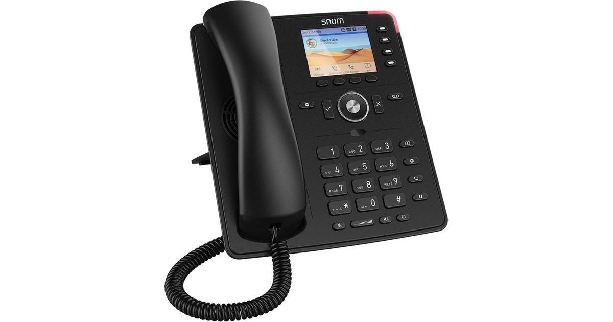 snom D713, VoIP-Telefon(schwarz)
