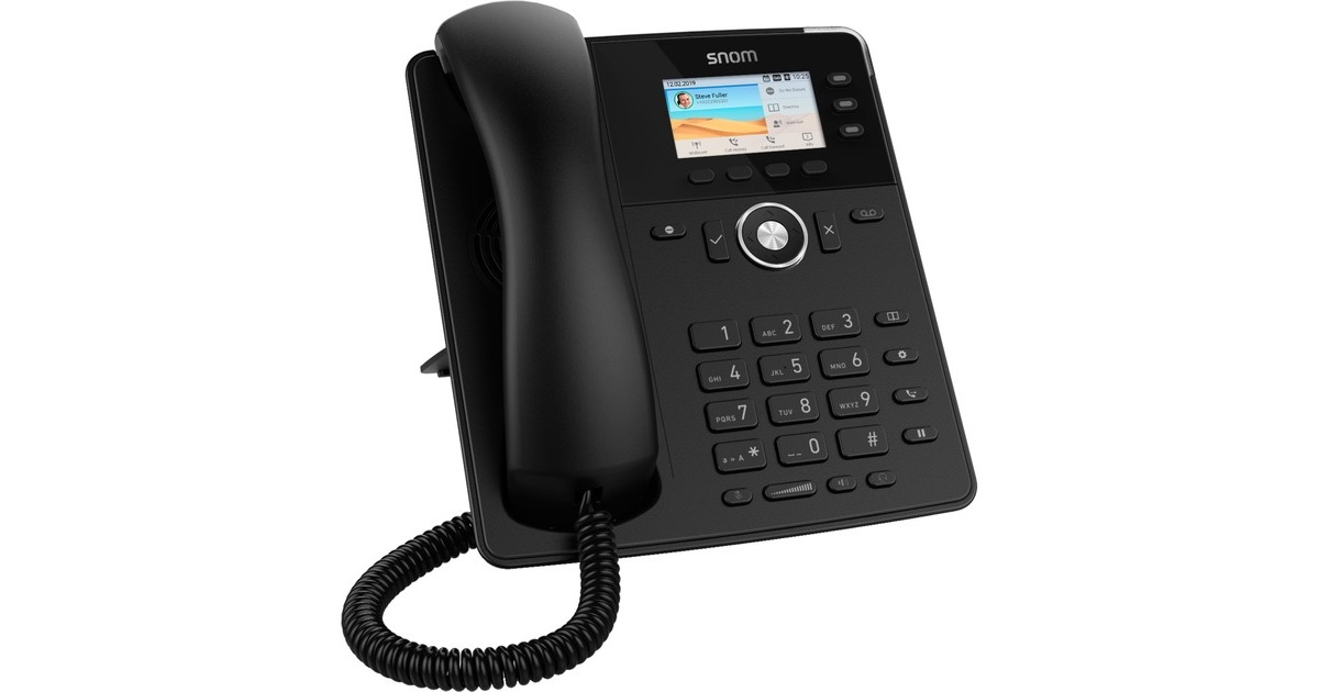 snom D717, VoIP-Telefon(schwarz)