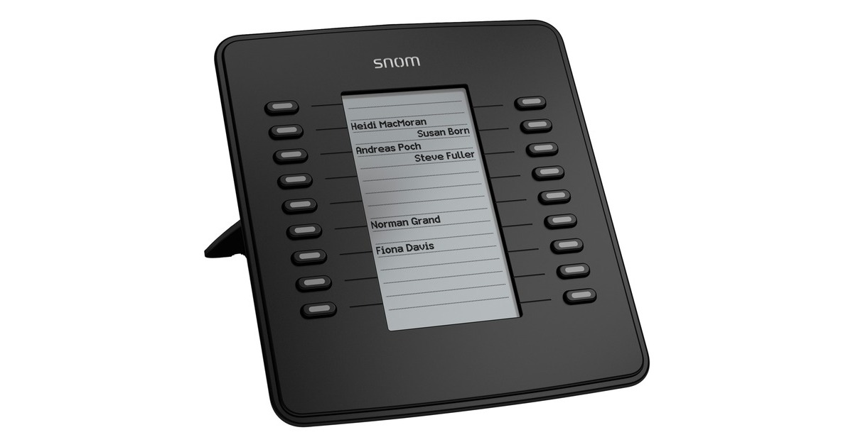 snom D7 Tastaturerweiterung, Erweiterungsmodul(schwarz)
