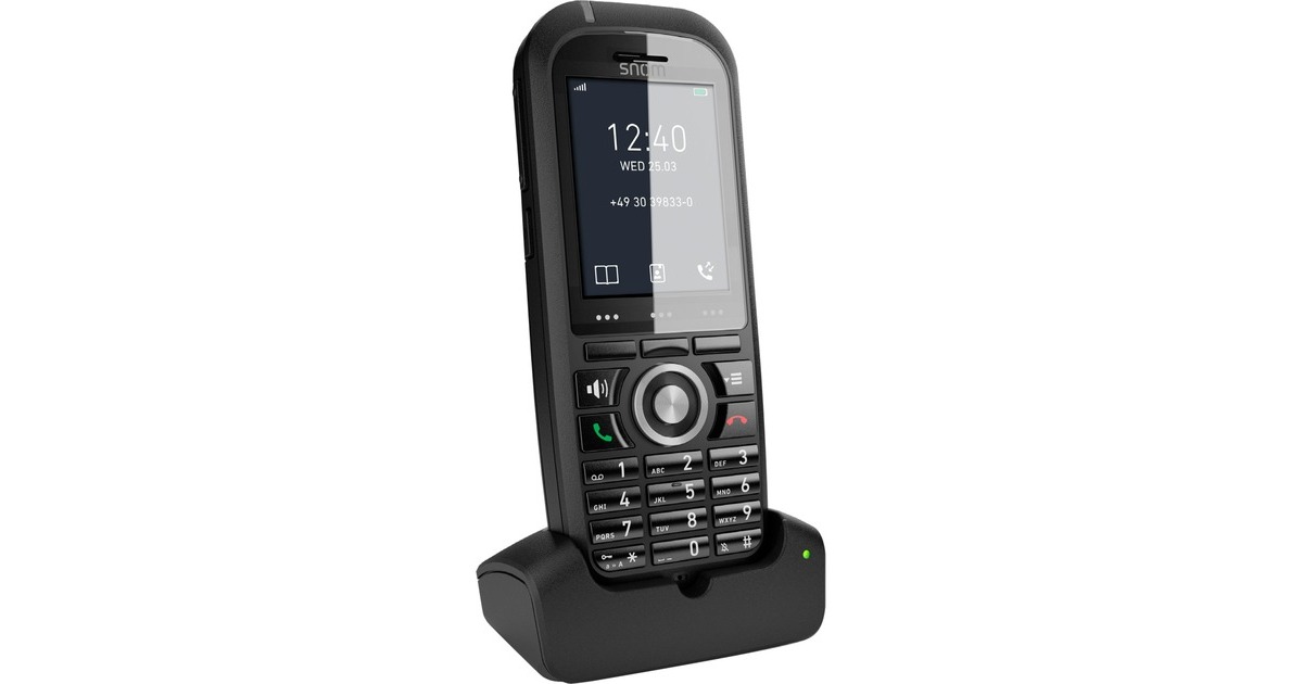 snom M70 DECT, analoges Telefon(schwarz)