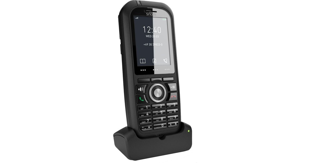 snom M80 DECT, analoges Telefon(schwarz)