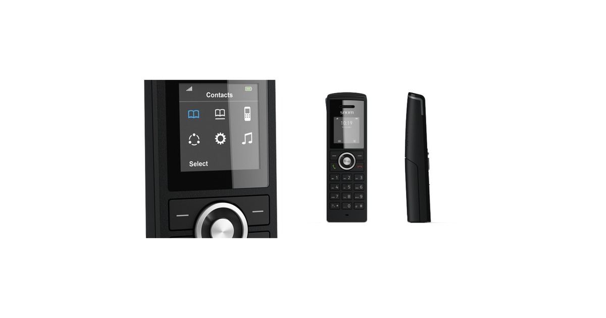 snom m25 DECT Mobilteil mit Ladeschale