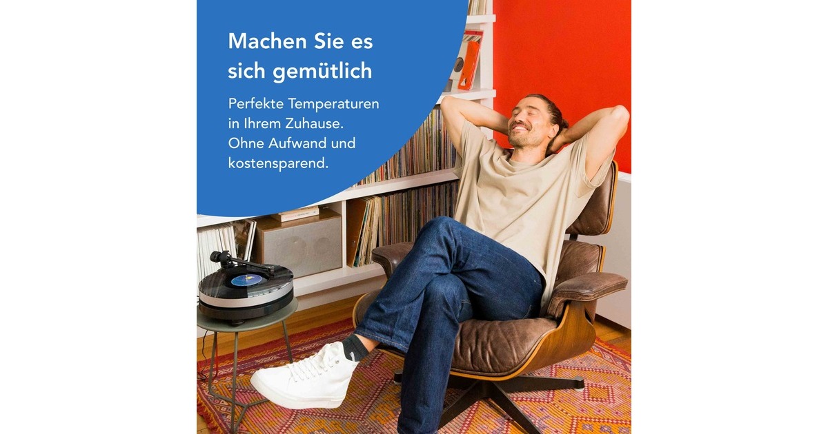 tado° Smart Thermostat V3+ Starter Kit (Funk), Set(weiß, Für Heizthermen und Gasetagenheizungen)