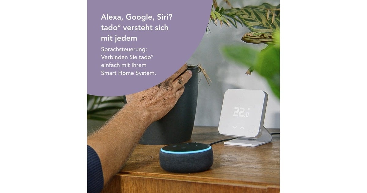 tado° Smartes Heizkörper- Thermostat V3+ Starter-Kit, Set(weiß, Zusatzprodukt für Einzelraumsteuerung, Outlet) tado° Smartes Heizkörper- Thermostat V3+ Starter-Kit, Set(weiß, Zusatzprodukt für Einzelraumsteuerung, Outlet)