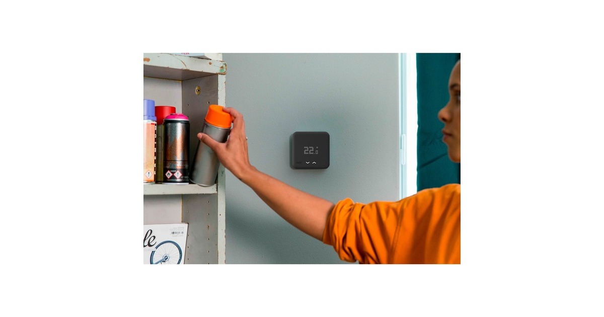 tado° Smartes Thermostat V3+ Starter Kit(Verkabelt), Set(weiß, Für Heizthermen und Fußbodenheizungen)