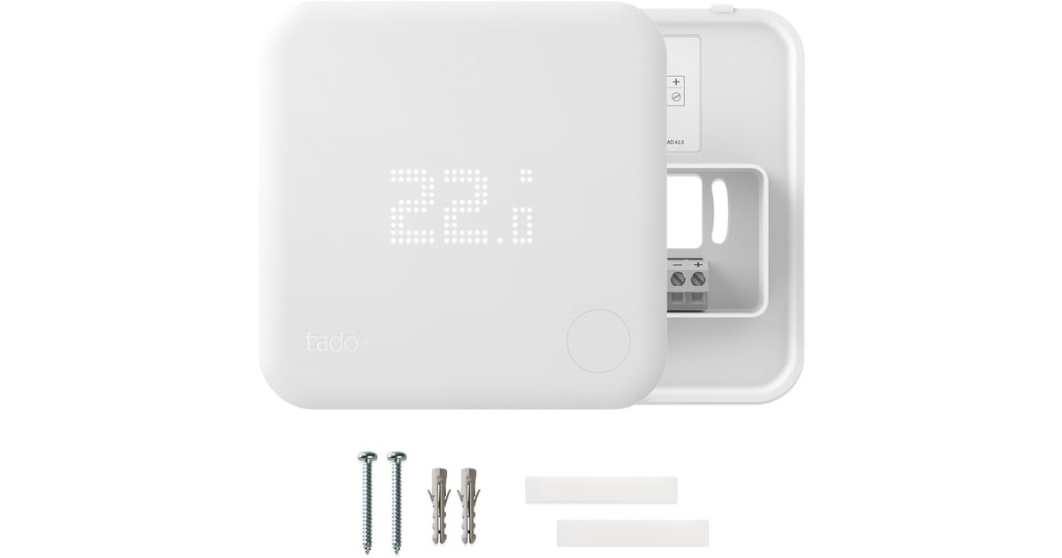 tado° Smartes Thermostat (Verkabelt)(weiß, Zusatzprodukt für Einzelraumsteuerung, Outlet) tado° Smartes Thermostat (Verkabelt)(weiß, Zusatzprodukt für Einzelraumsteuerung, Outlet)