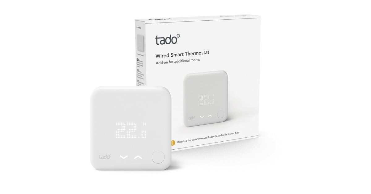 tado° Smartes Thermostat (Verkabelt)(weiß, Zusatzprodukt für Einzelraumsteuerung, Outlet) tado° Smartes Thermostat (Verkabelt)(weiß, Zusatzprodukt für Einzelraumsteuerung, Outlet)
