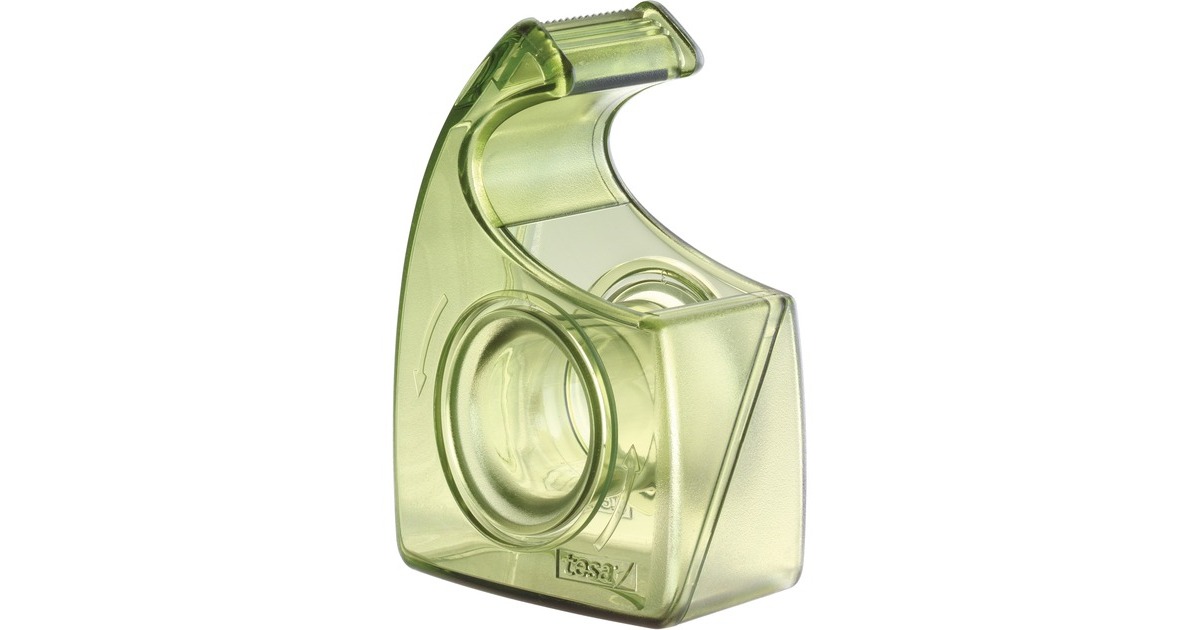 tesa Easy Cut Handabroller ecoLogo, 19mm(grün/transparent)