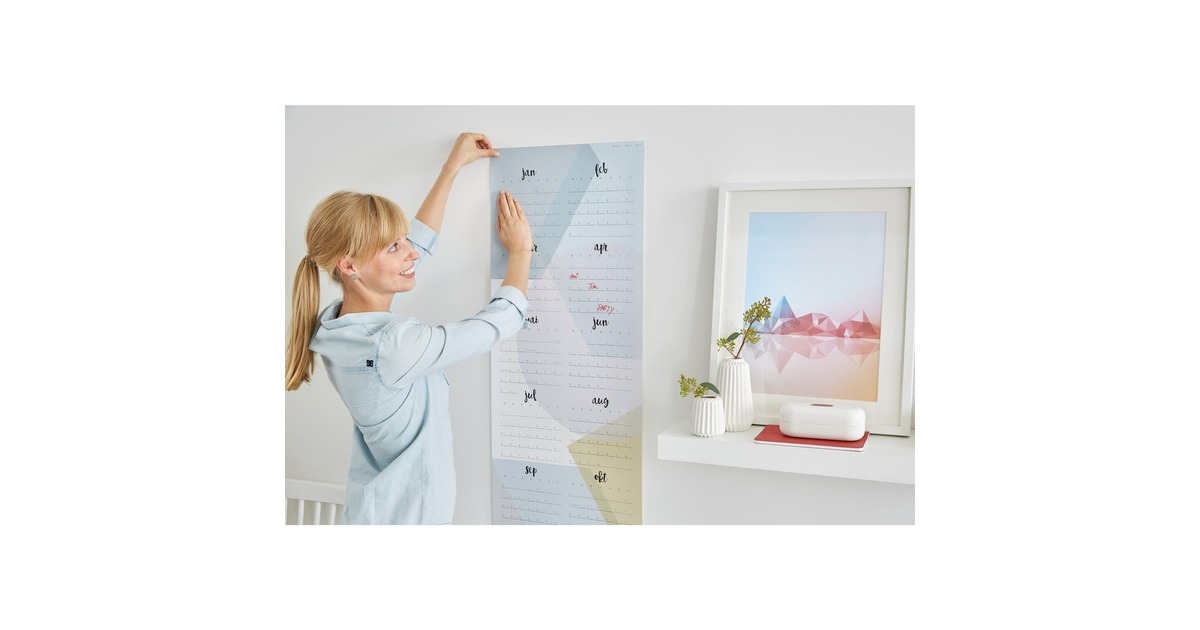 tesa Tack transparent, doppelseitige Klebepads XL, Kleber(weiß, 36 Stück)